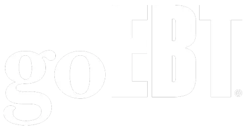 goEBT Logo White